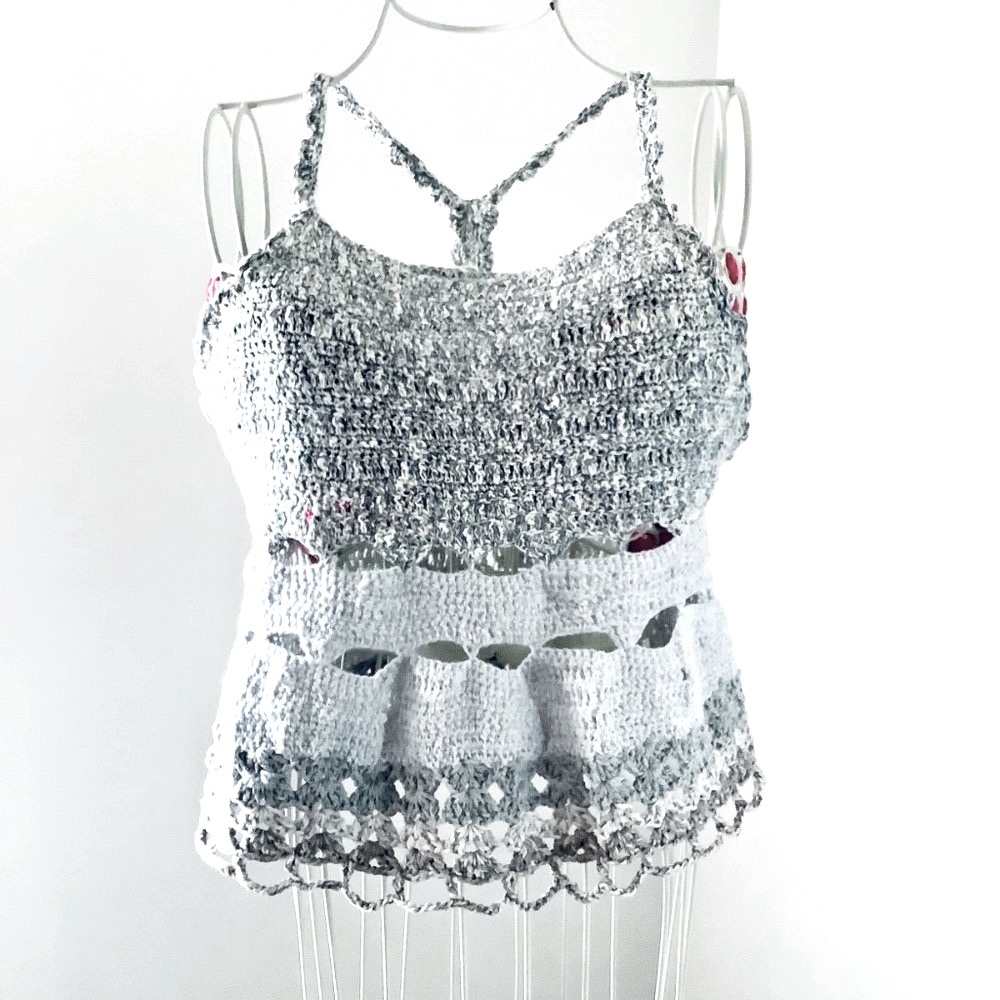 New hand crocheted top
